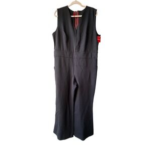 SPANX Black Sleeveless Jumpsuit